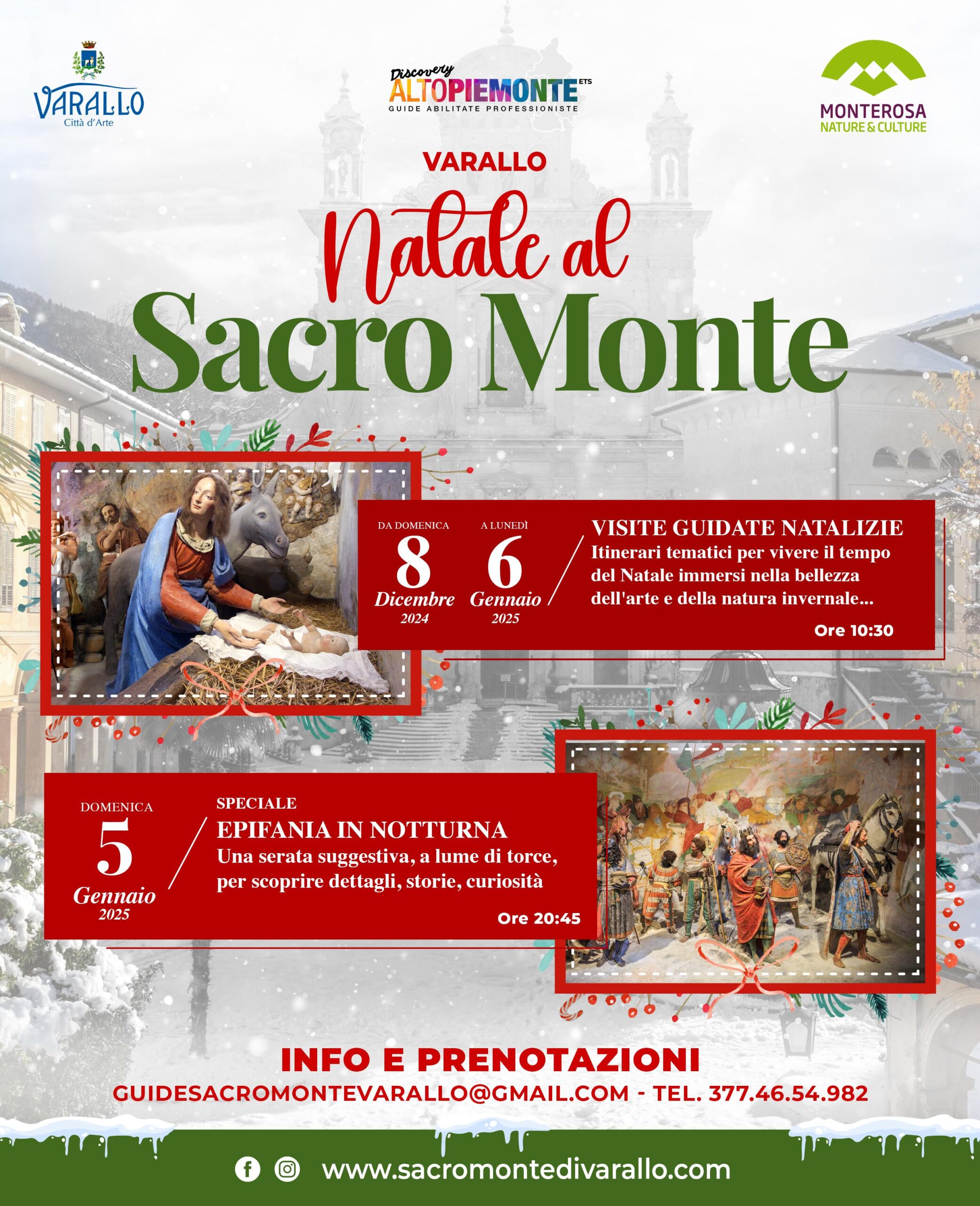 Locandina Natale al Sacro Monte