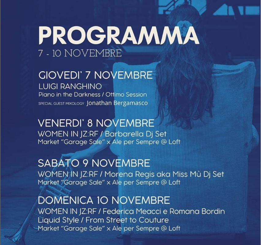 Locandina programma 7-10 novembre