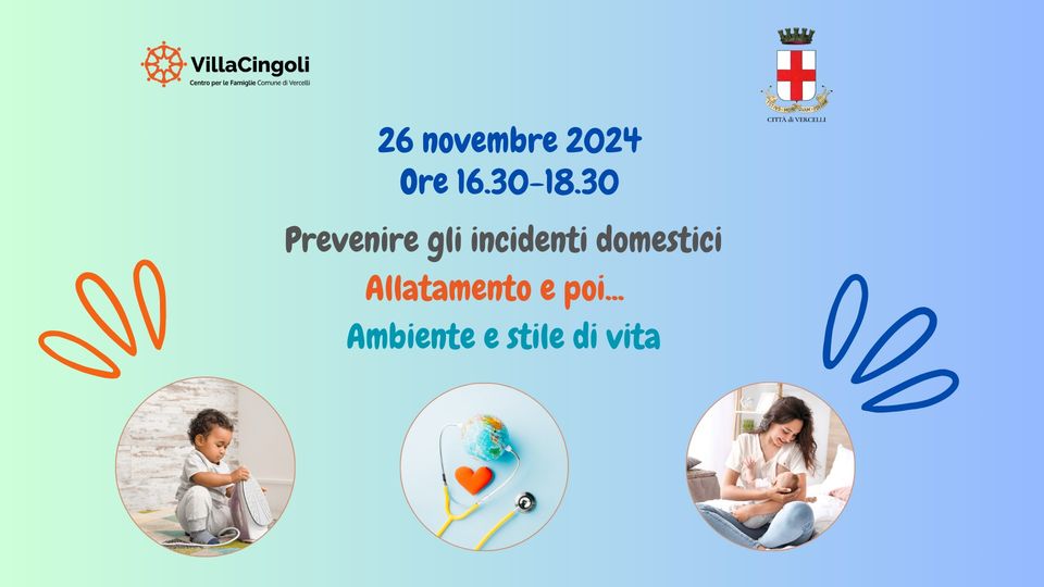 Locandina prevenire gli incidenti domestici