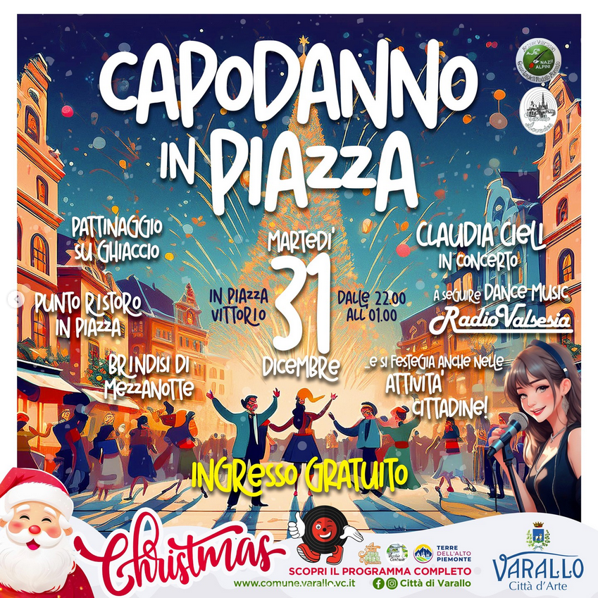 Locandina capodanno in piazza