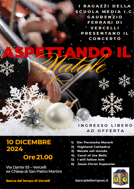 locandina aspettando il Natale