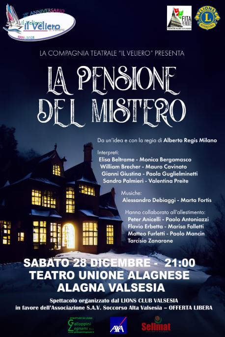 Locandina la pensione del mistero