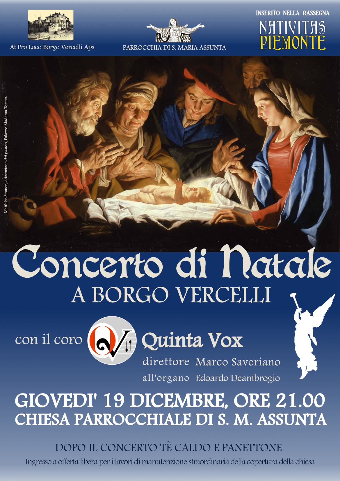 Locandina concerto di Natale