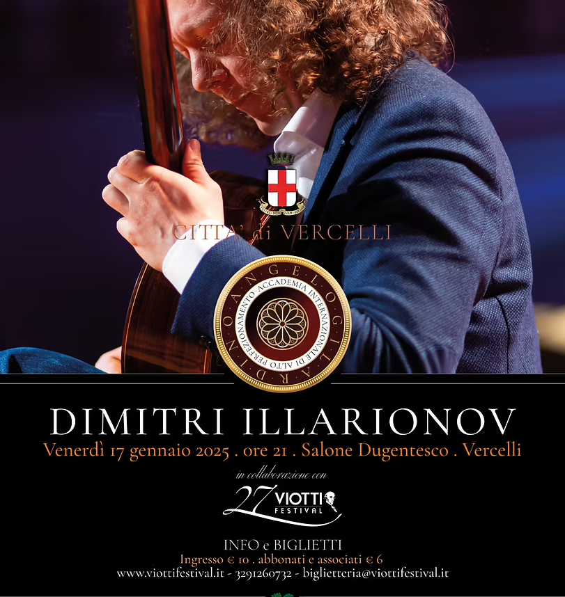 Locandina concerto di Dimitri Illarionov