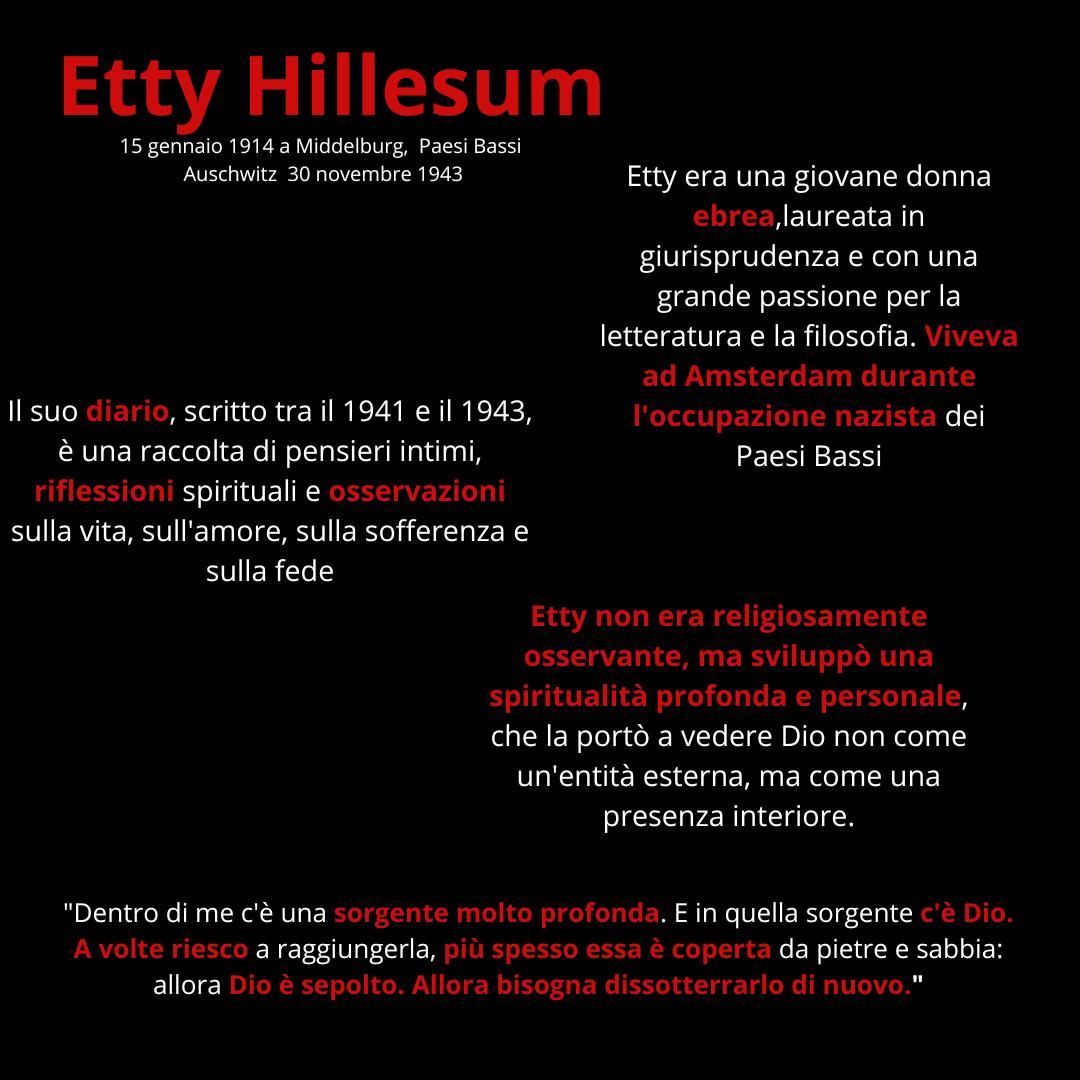 Informazioni su Etty Hillesum