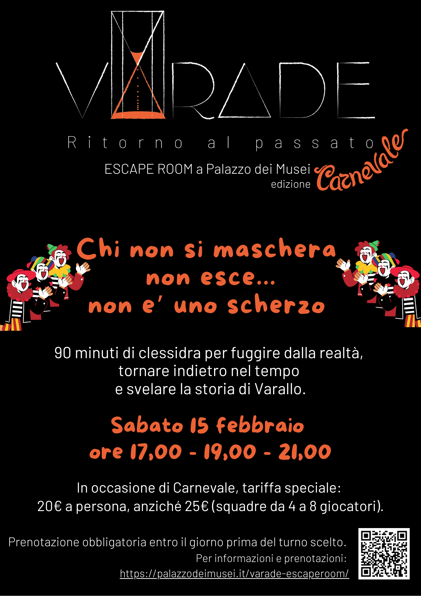 Locandina Varade edizione Carnevale