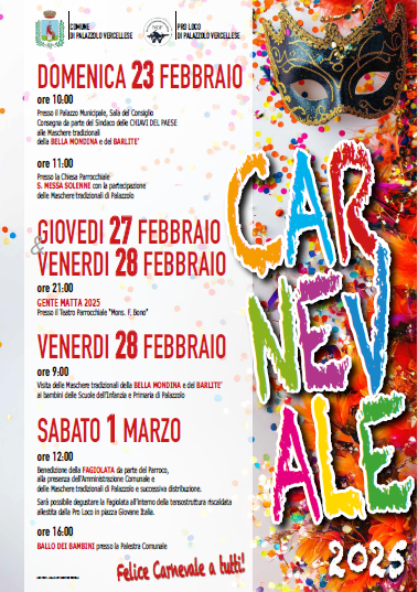 Locandina Carnevale Palazzolo