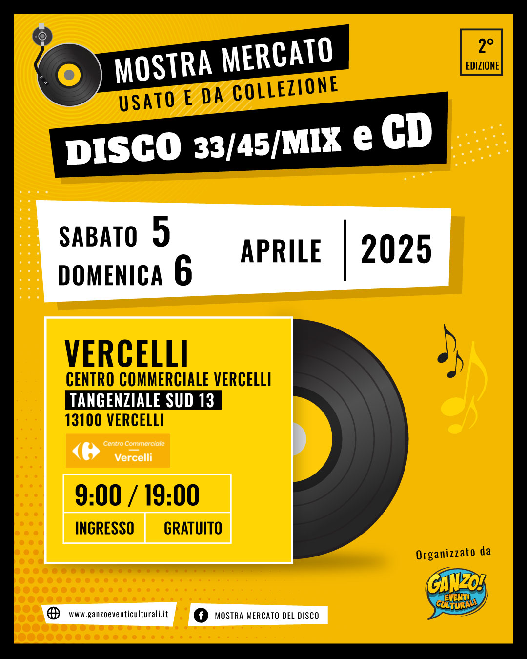 locandina mostra mercato disco