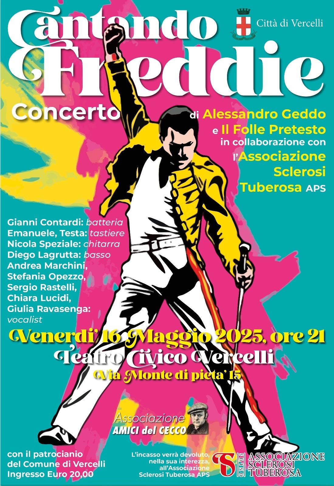 locandina cantando Freddie