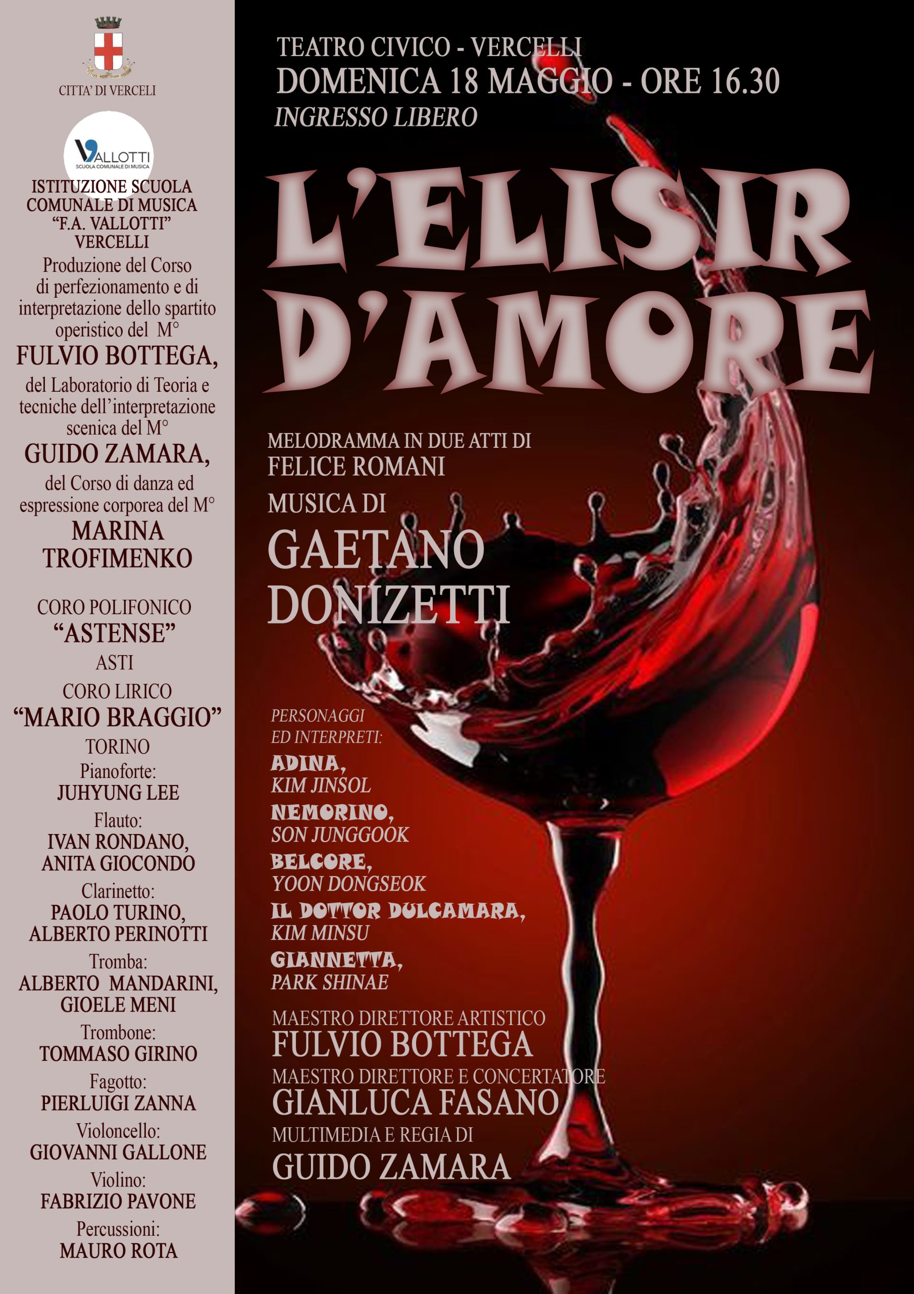 locandina l'elisir d'amore