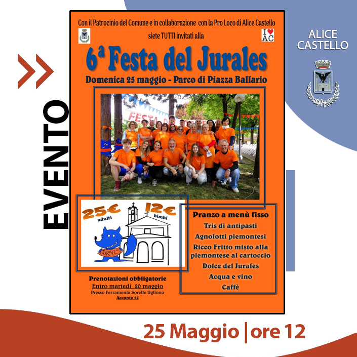 locandina festa del Jurales