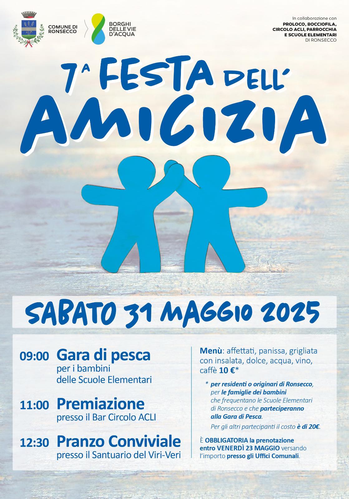locandina festa dell'amicizia