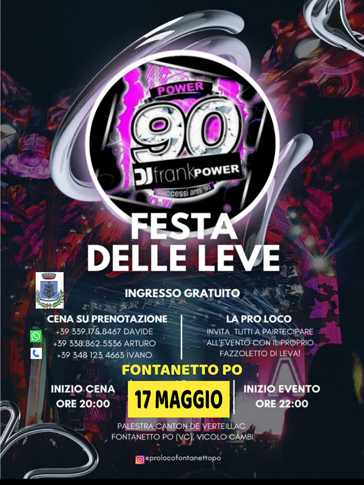 locandina Festa delle leve