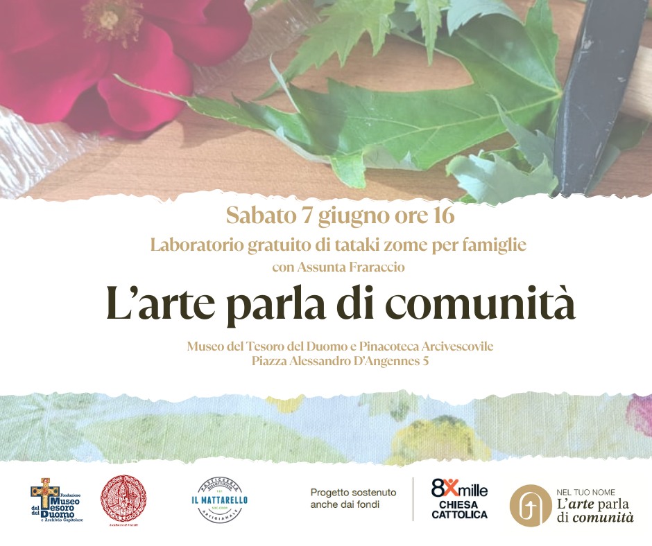 locandina L'arte parla di comunità