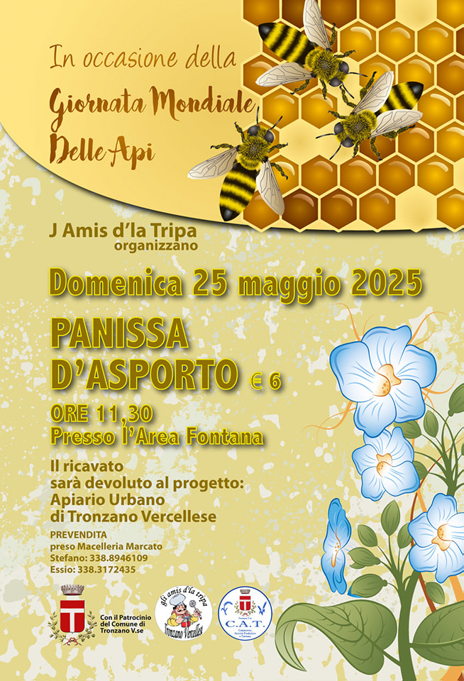 locandina panissa a Tronzano