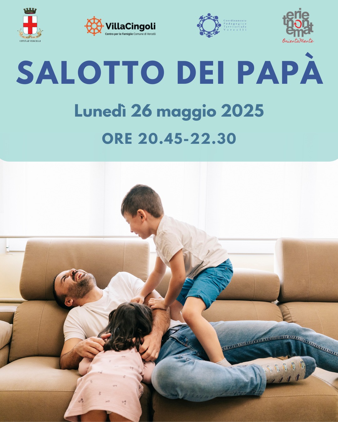 locandina salotto dei papà