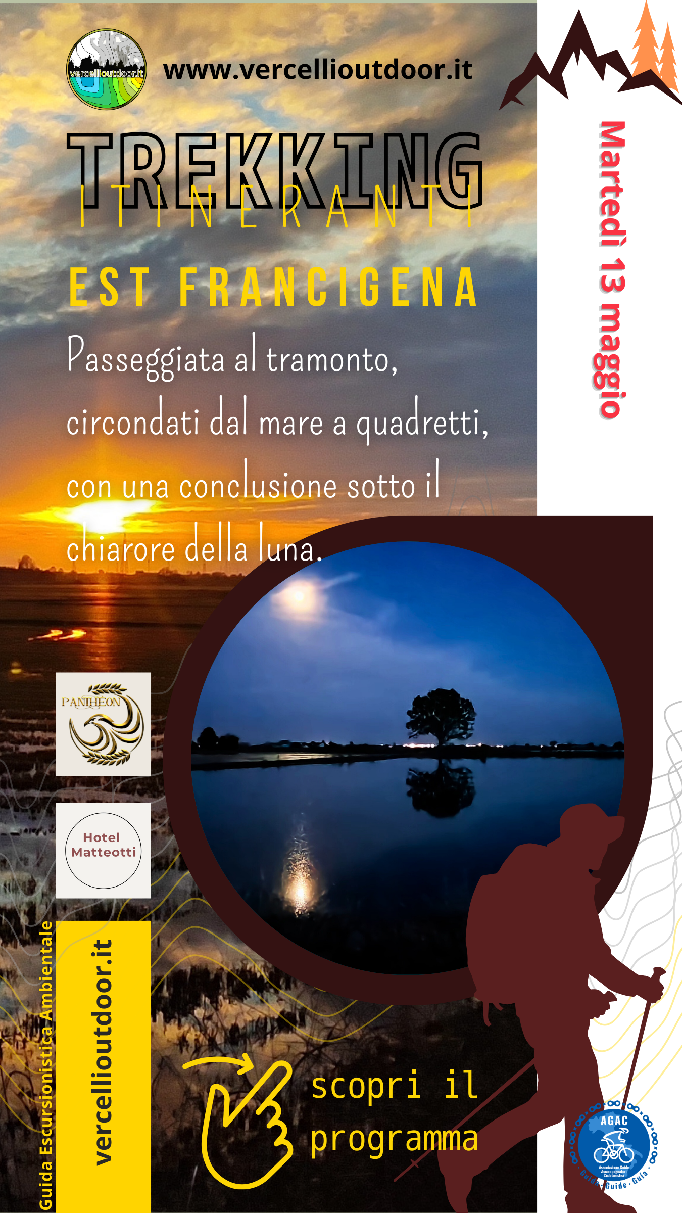 locandina Trekking itineranti