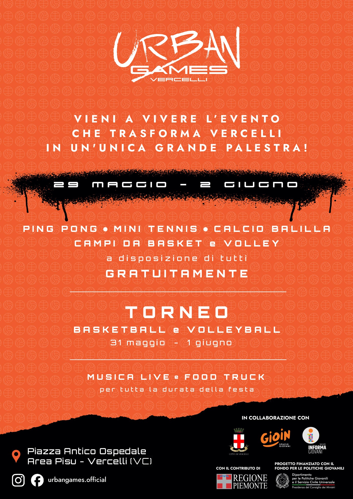 locandina urban games