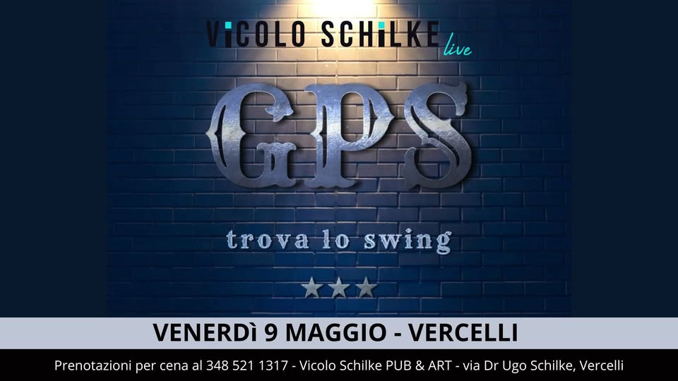 locandina gps trova lo swing
