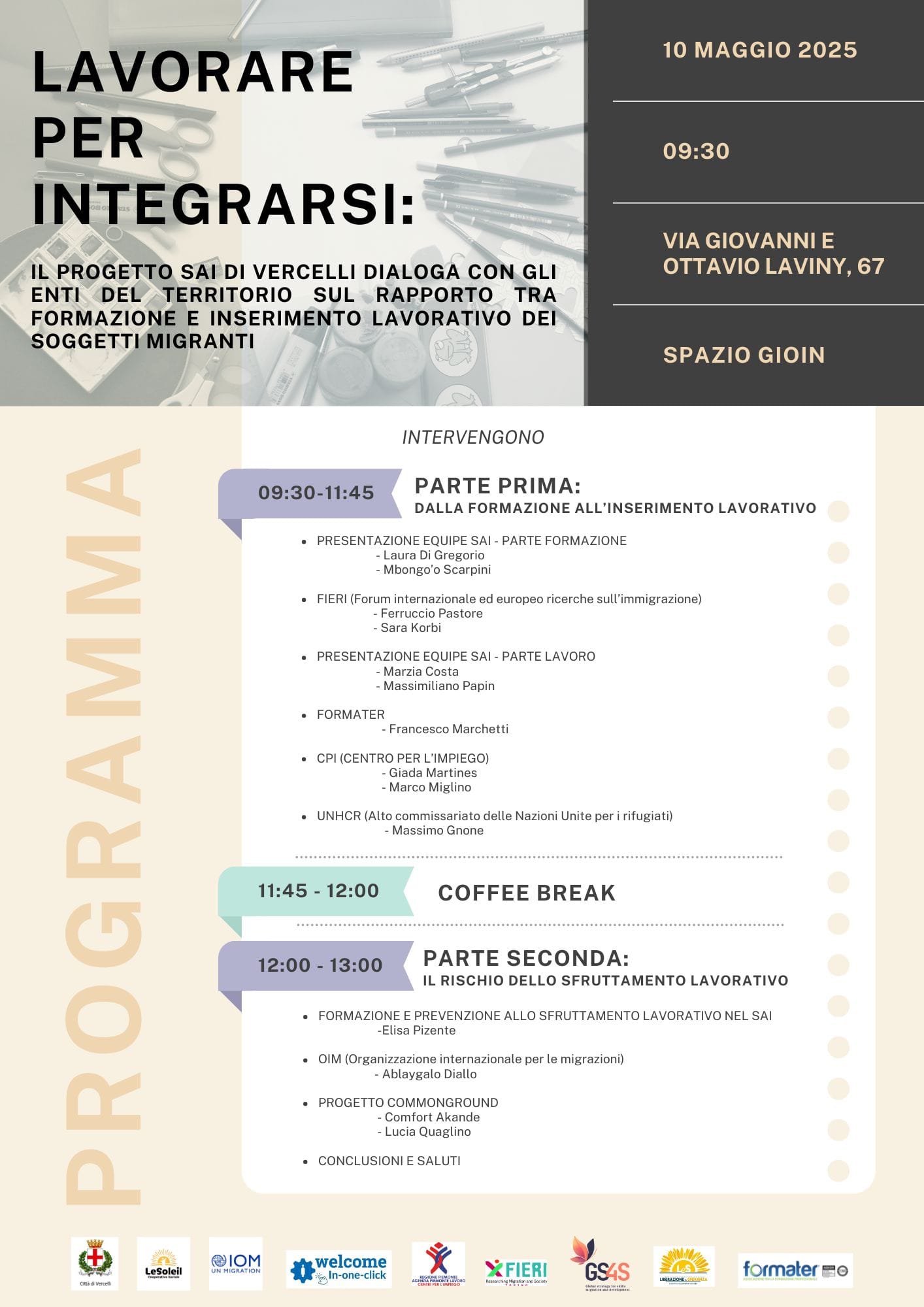 lavorare per integrarsi