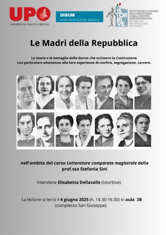 locandina Le madri della Repubblica