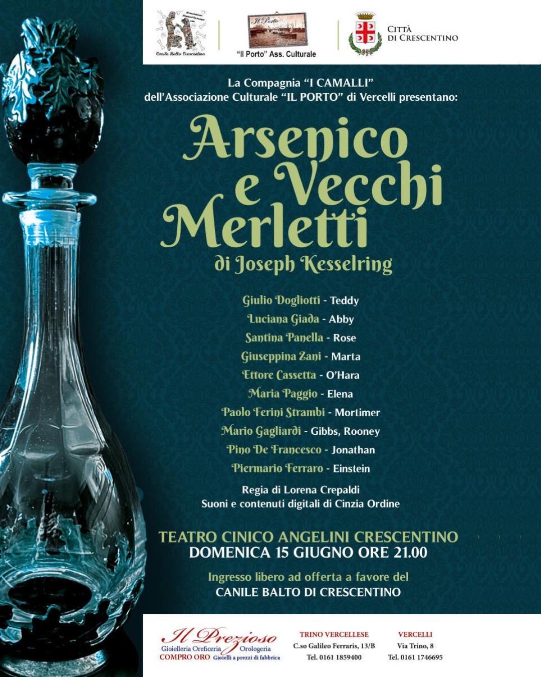 locandina Arsenico e vecchi merletti