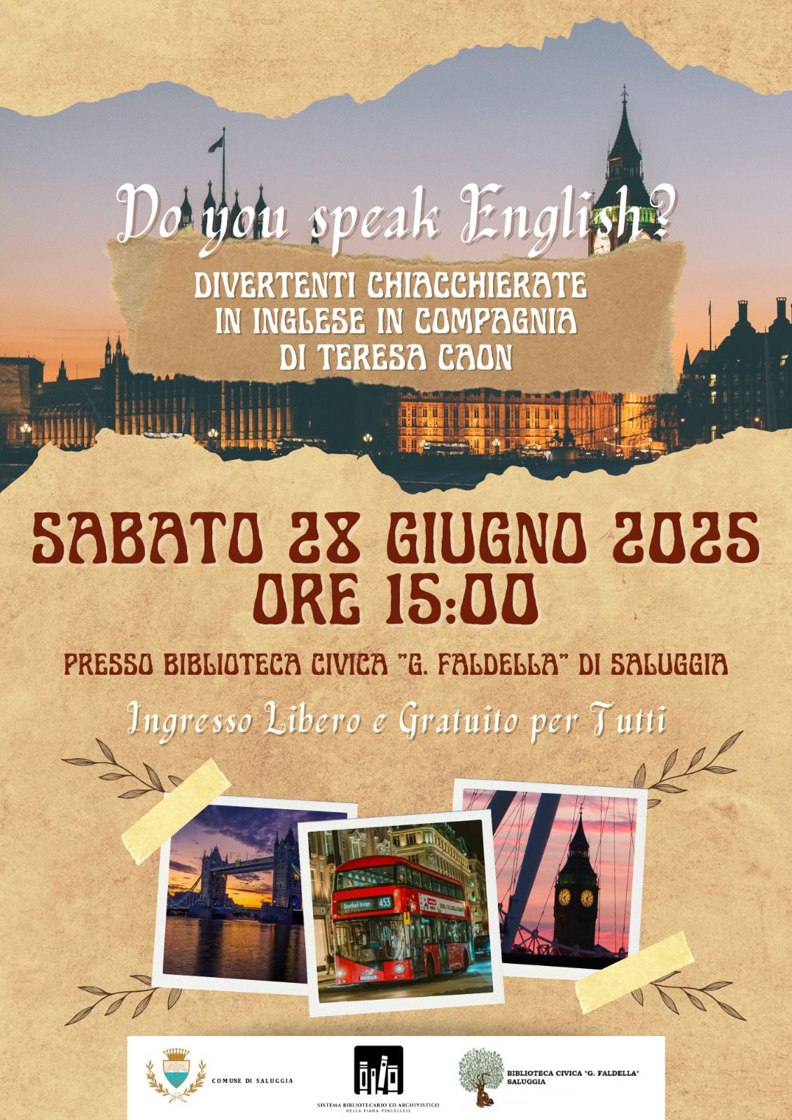 locandina Do you speak English?