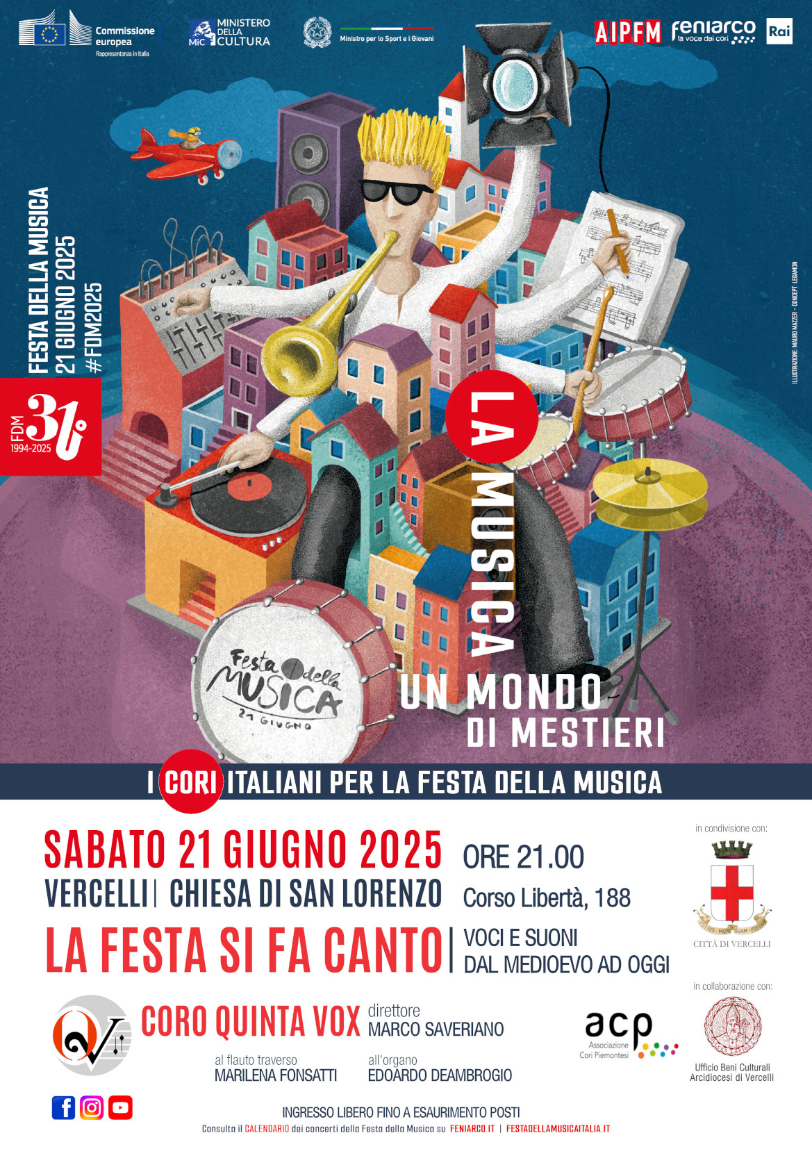 locandina festa della musica