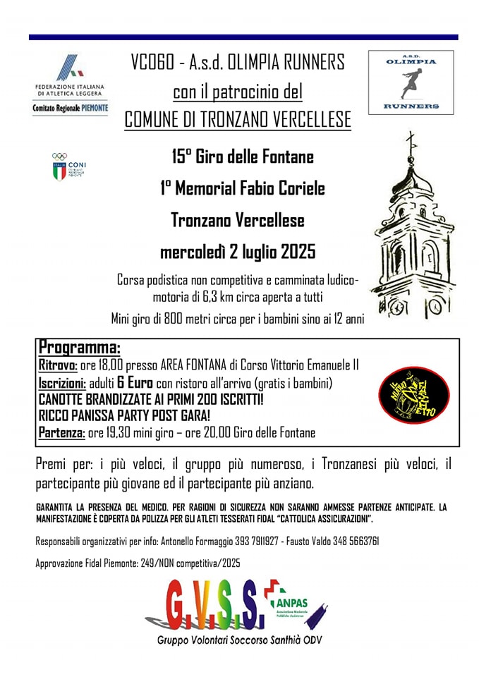 locandina programma giro delle fontane