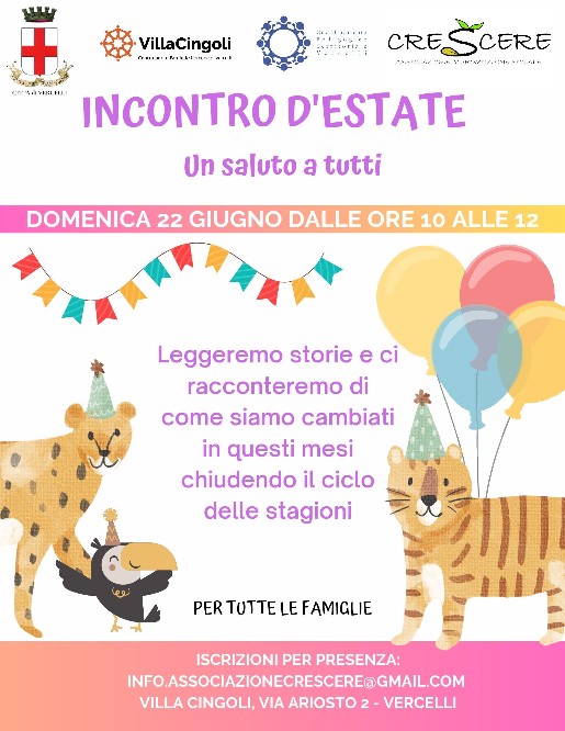locandina incontro d'estate