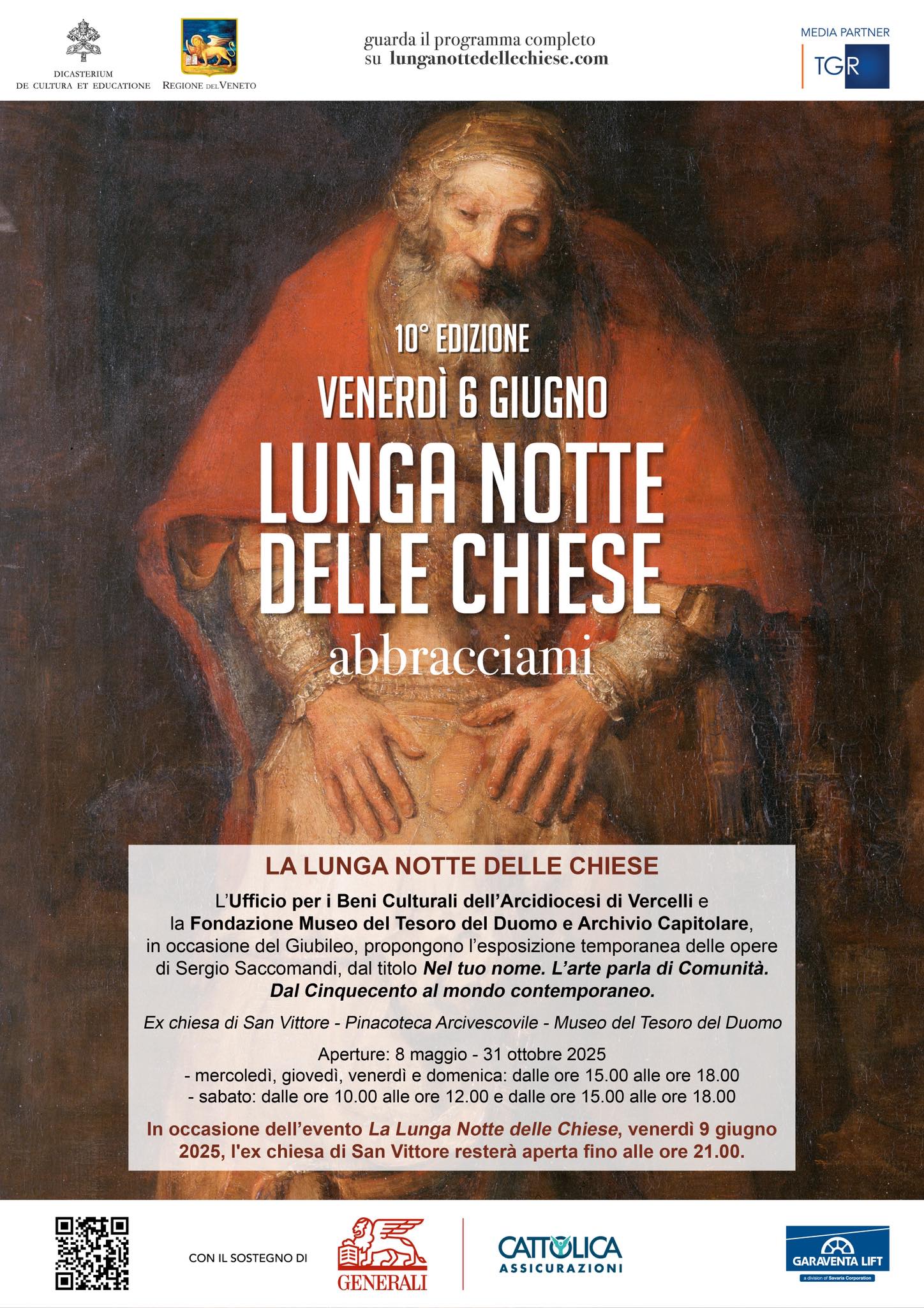 locandina lunga notte delle chiese