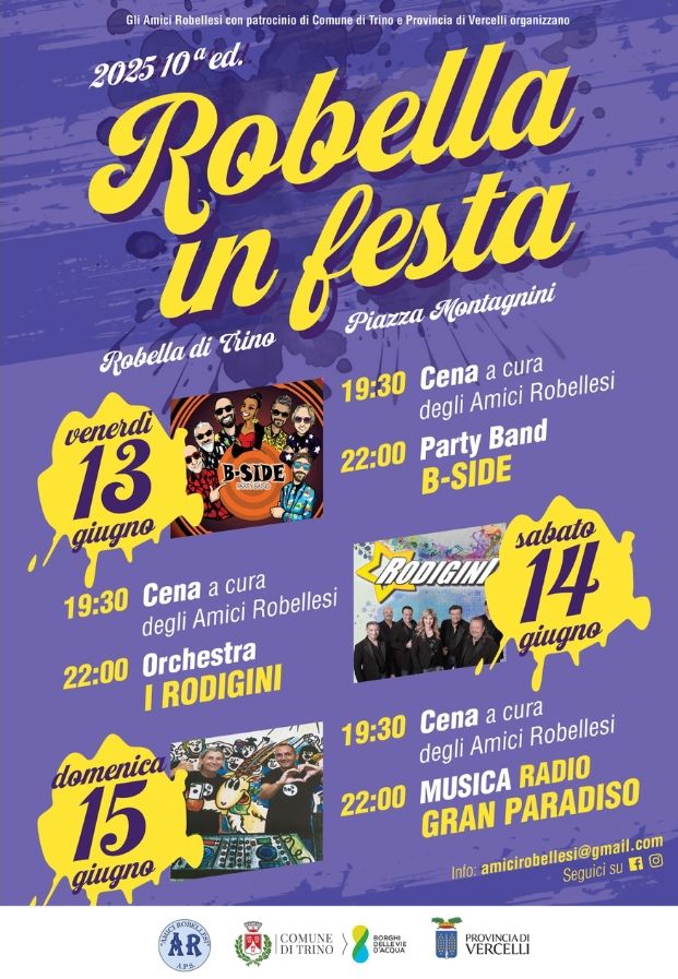locandina Robella in festa