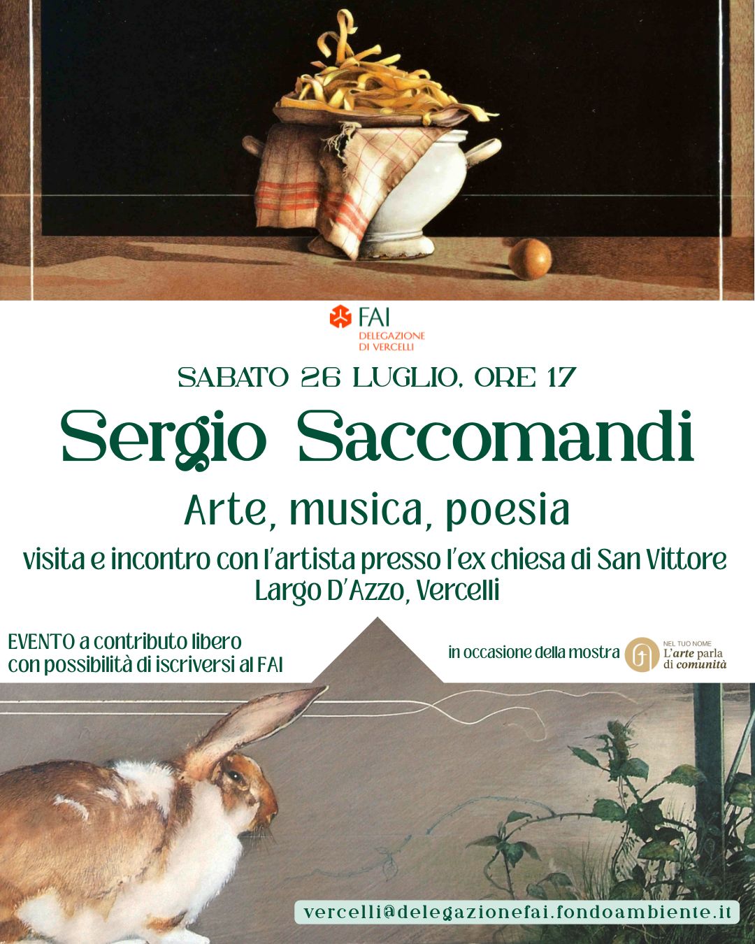 Locandina incontro con Sergio Saccomandi