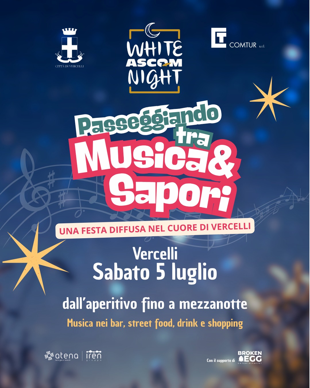 locandina white ascom night