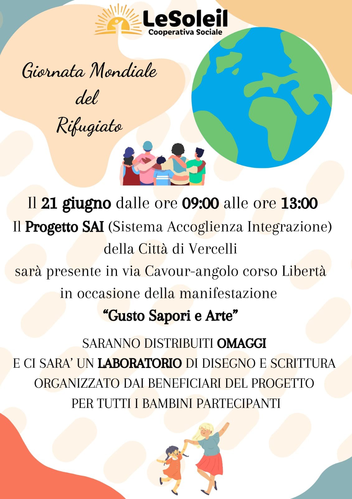 locandina giornata mondiale del rifugiato