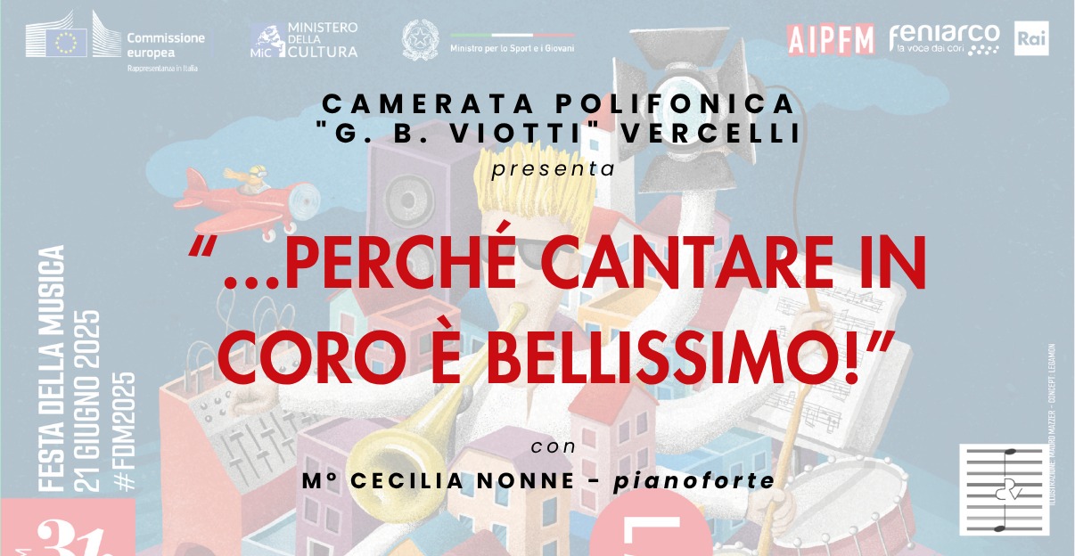 locandina perché cantare in coro è bellissimo!