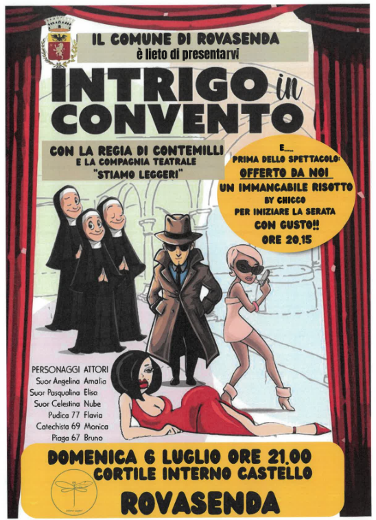 locandina Intrigo in convento