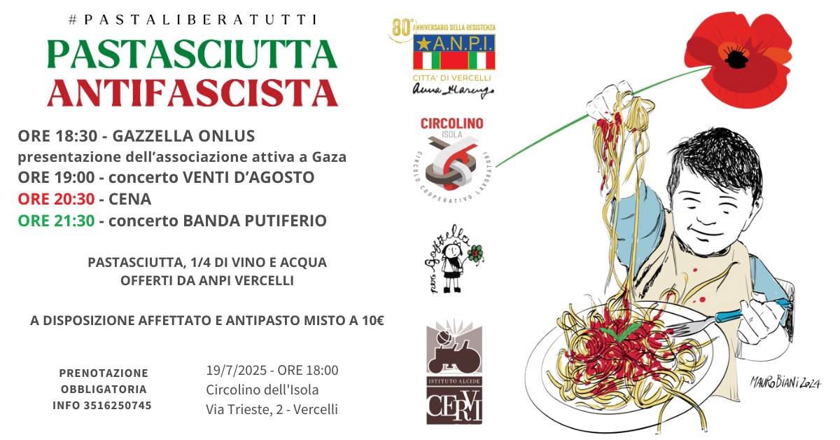 locandina pastasciutta antifascista