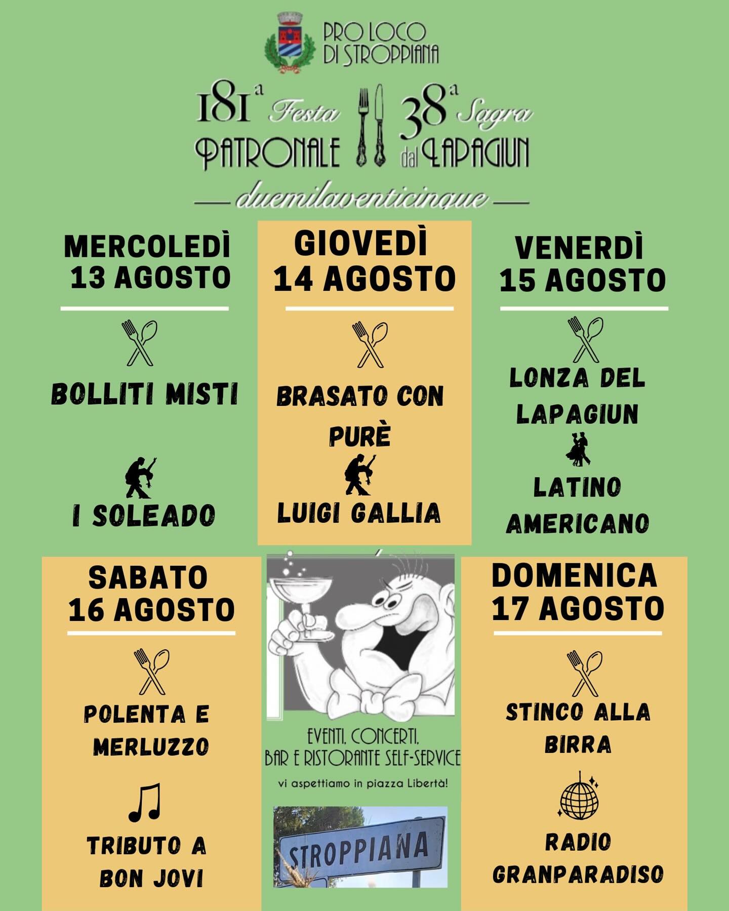 locandina 38^ sagra lapagiun