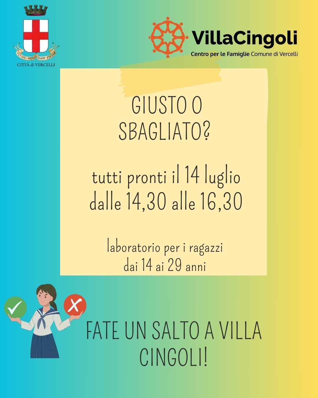 locandina giusto o sbagliato