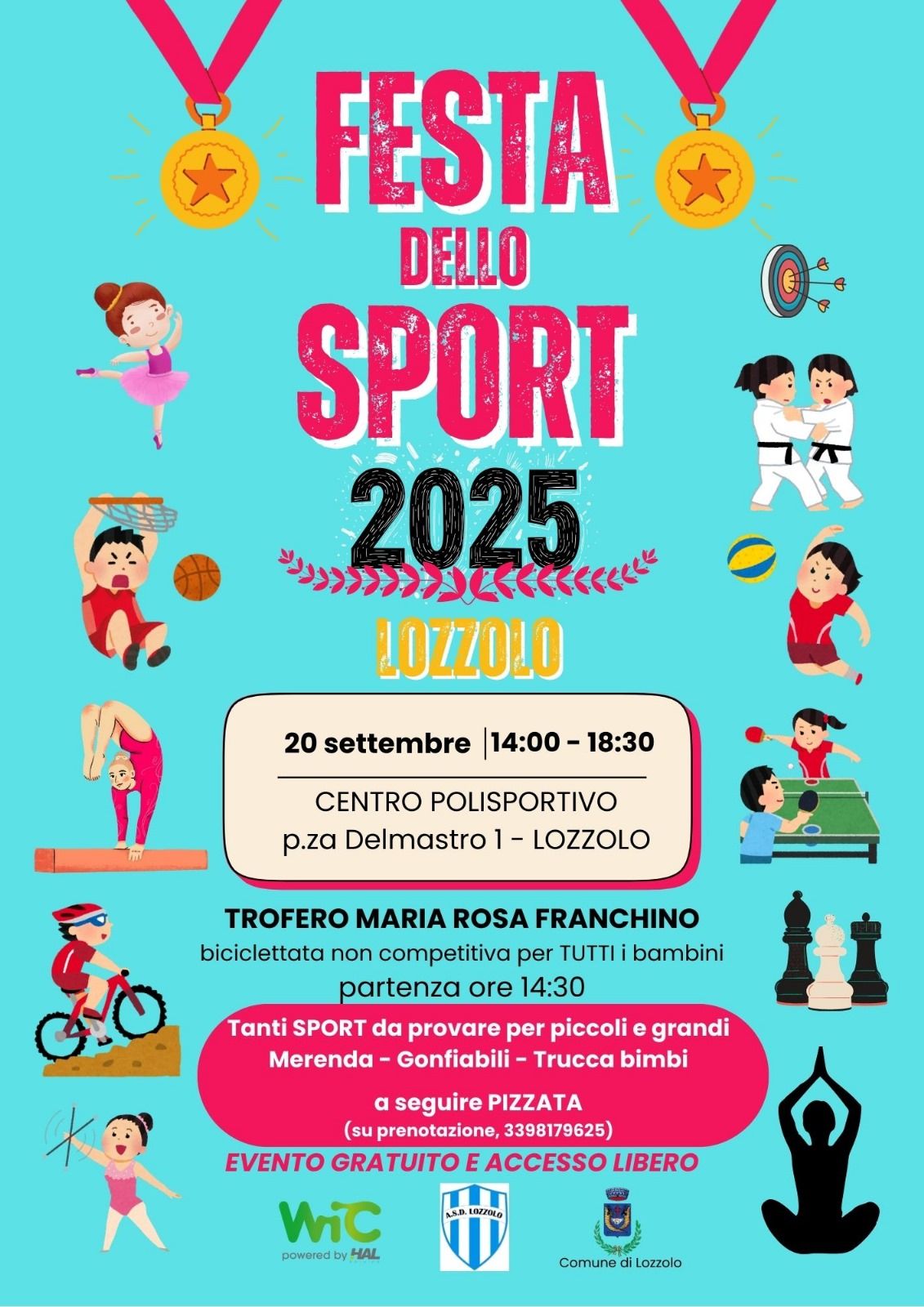 locandina festa dello sport