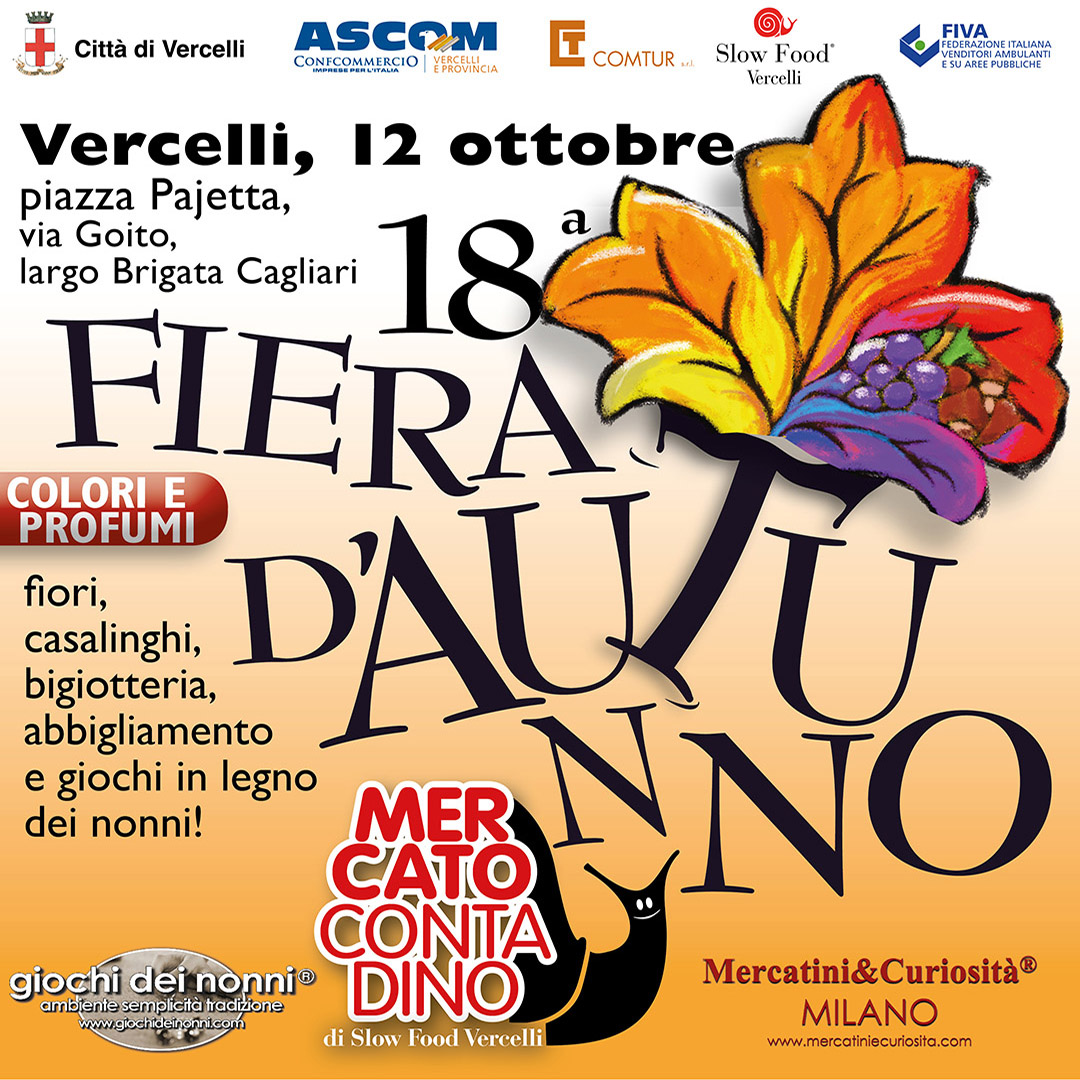 locandina fiera d'autunno