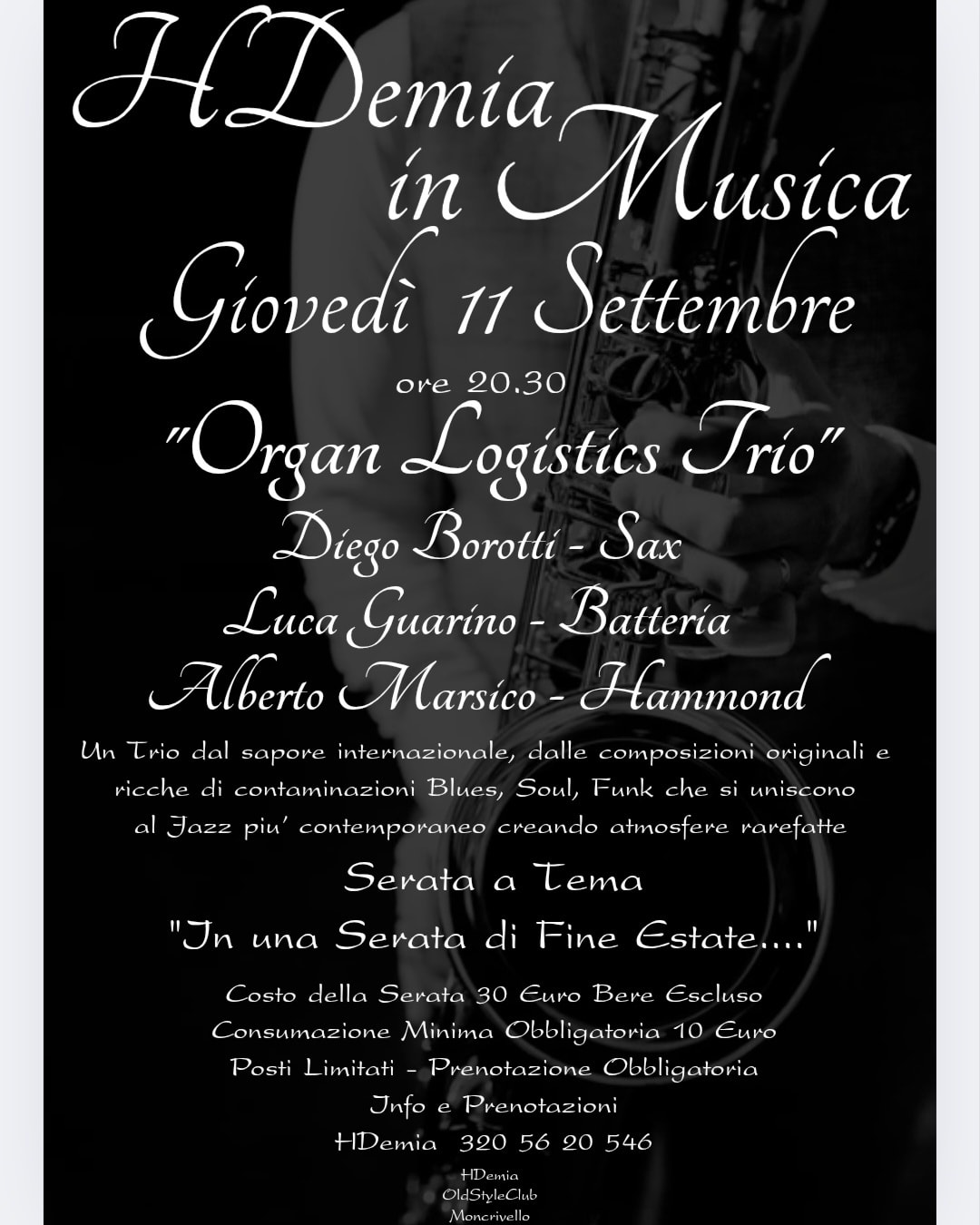 locandina Hdemia in musica