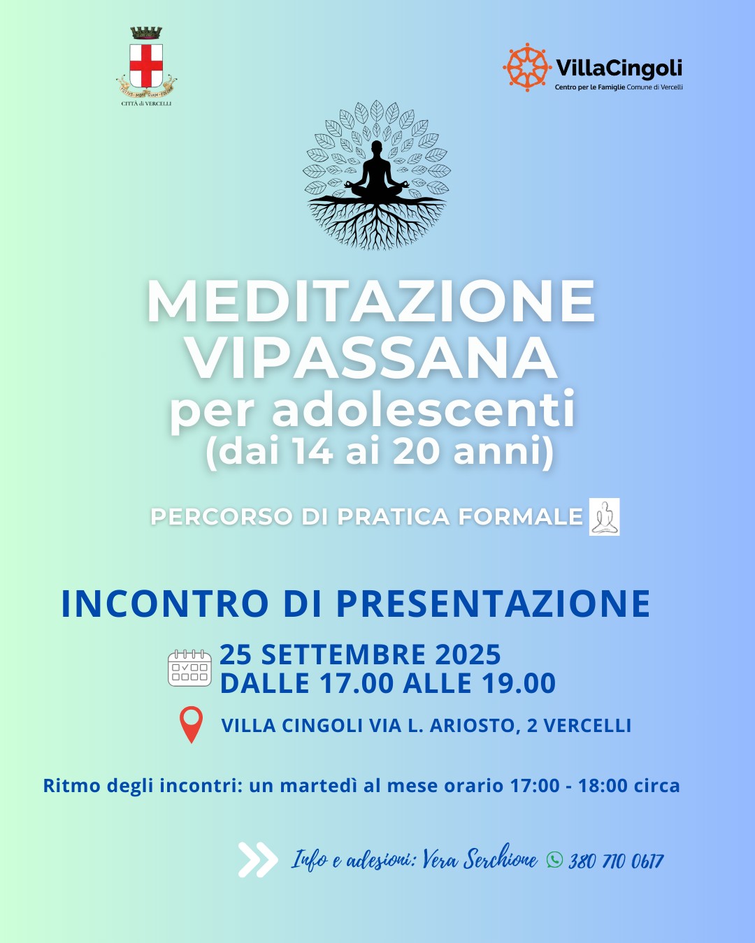 locandina meditazione vipassana
