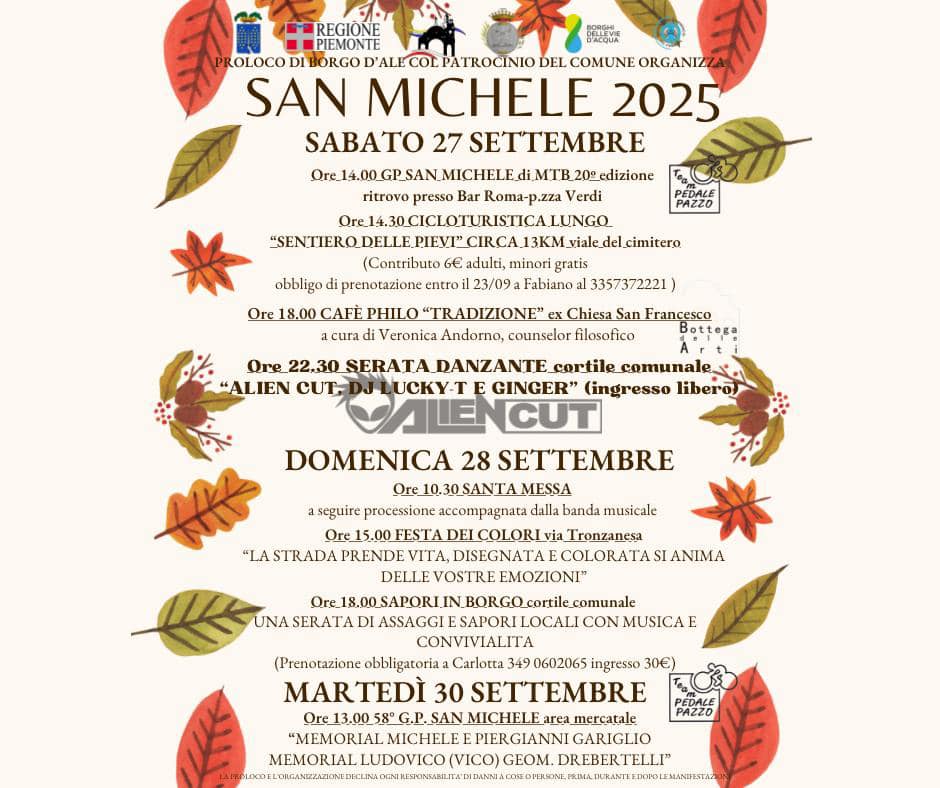 programma San Michele 2025
