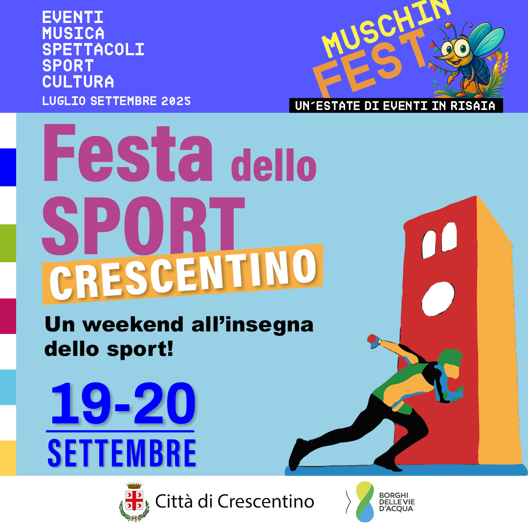 locandina festa sport