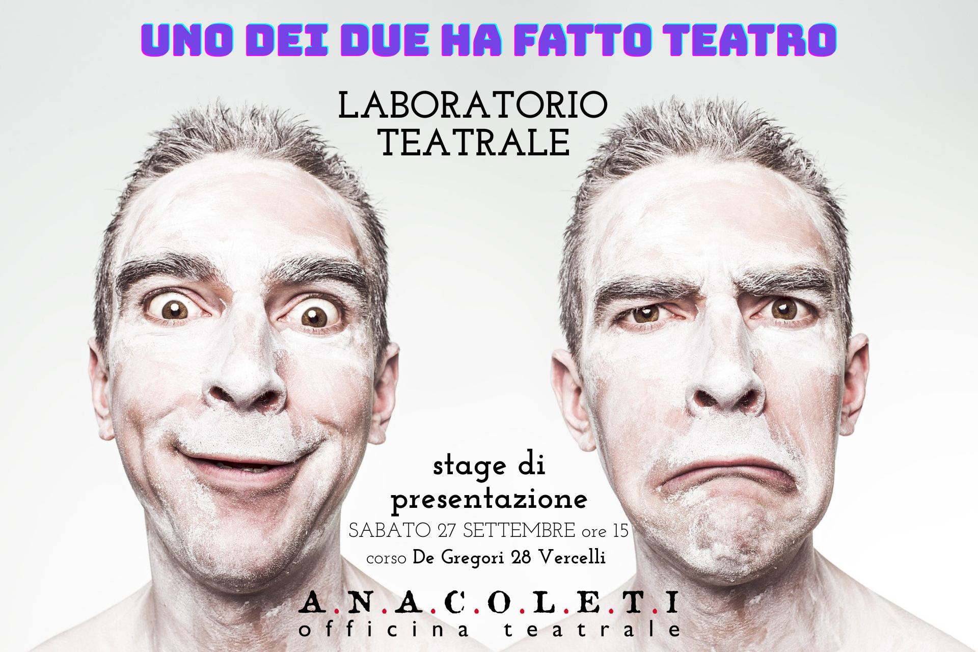 locandina laboratorio teatrale