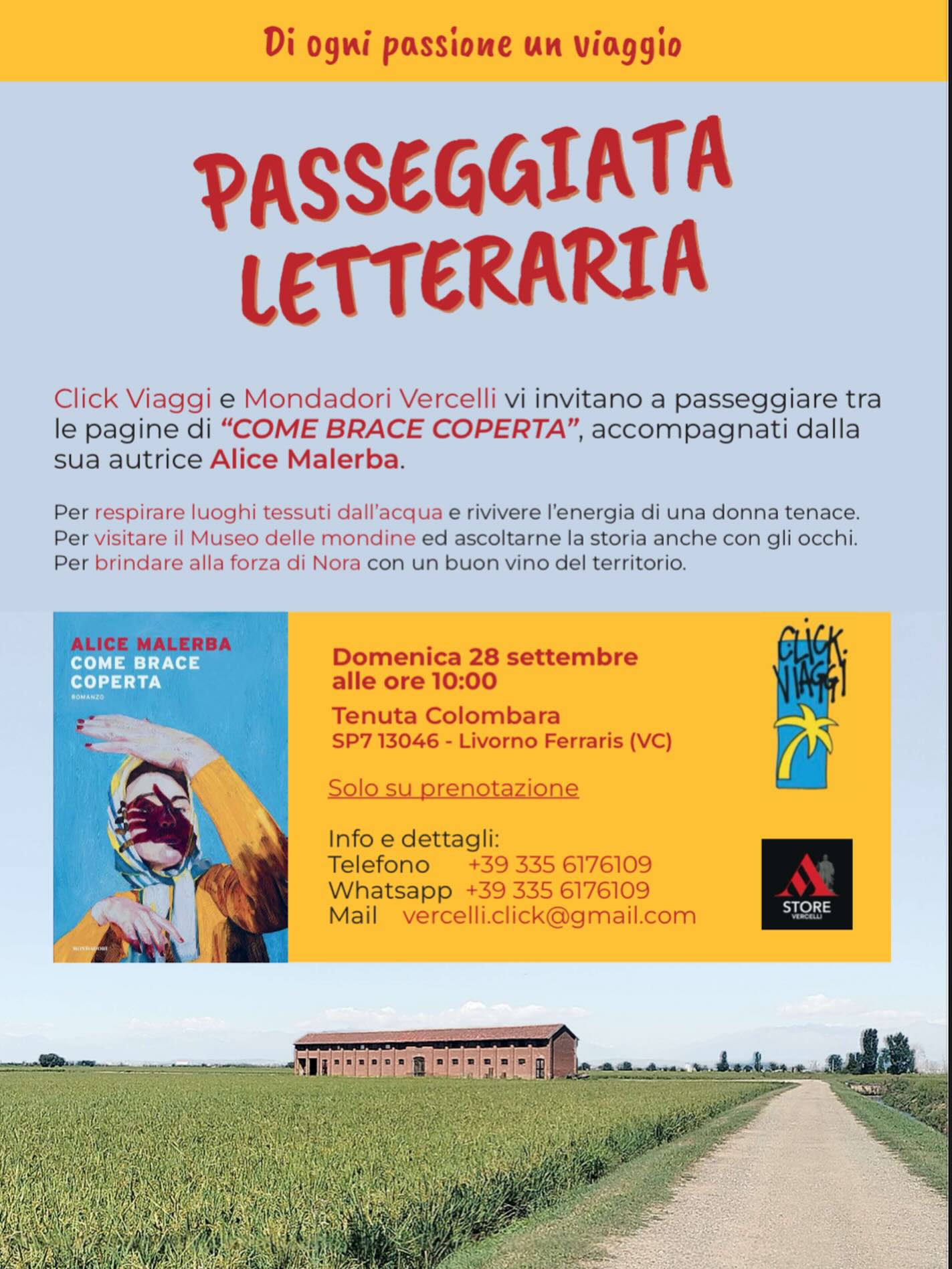 locandina passeggiata letteraria