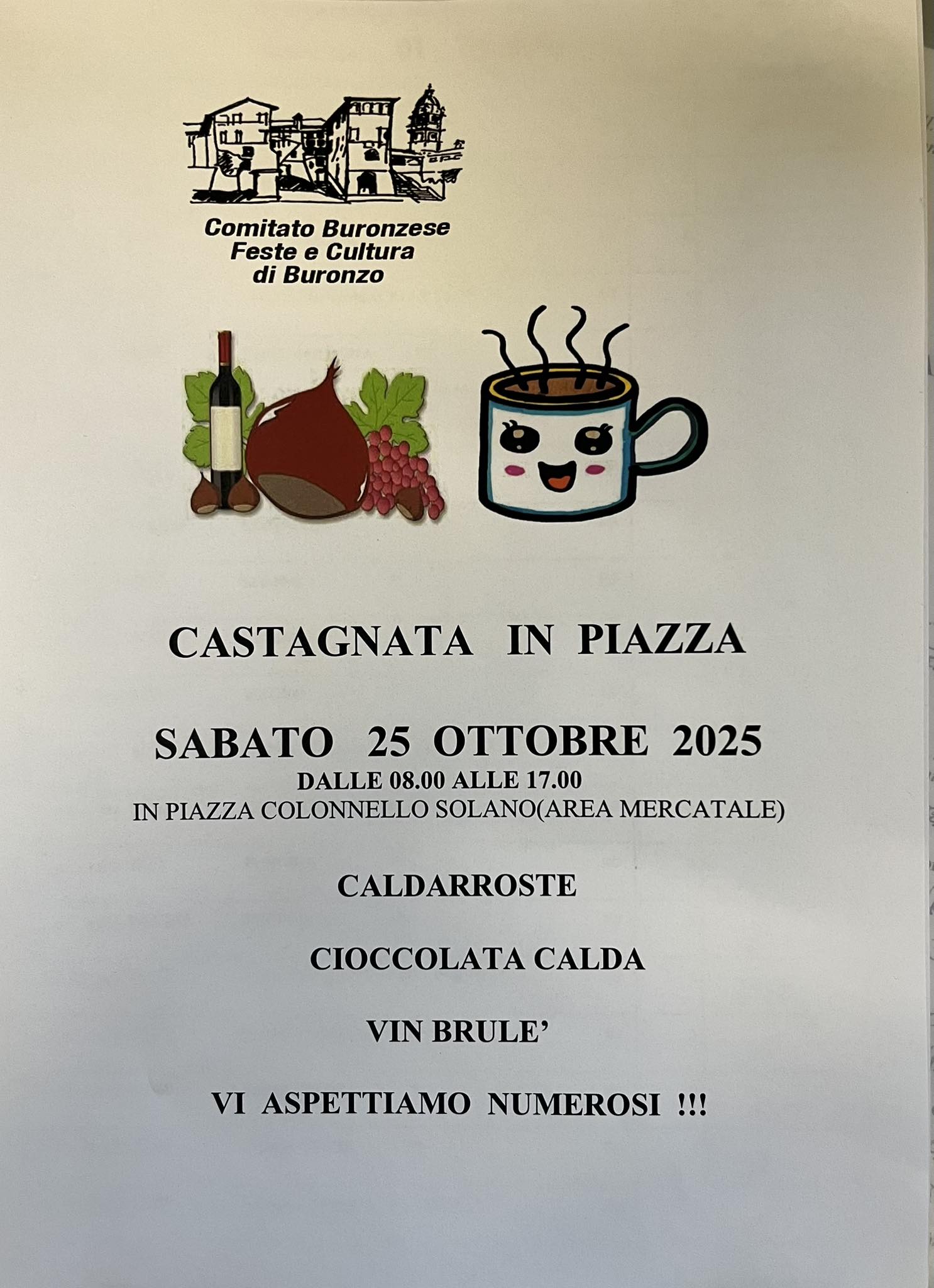 locandina castagnata