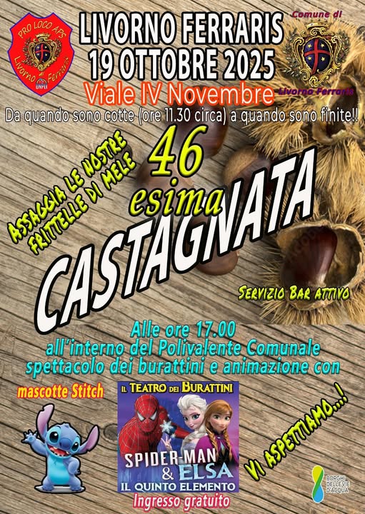 locandina castagnata